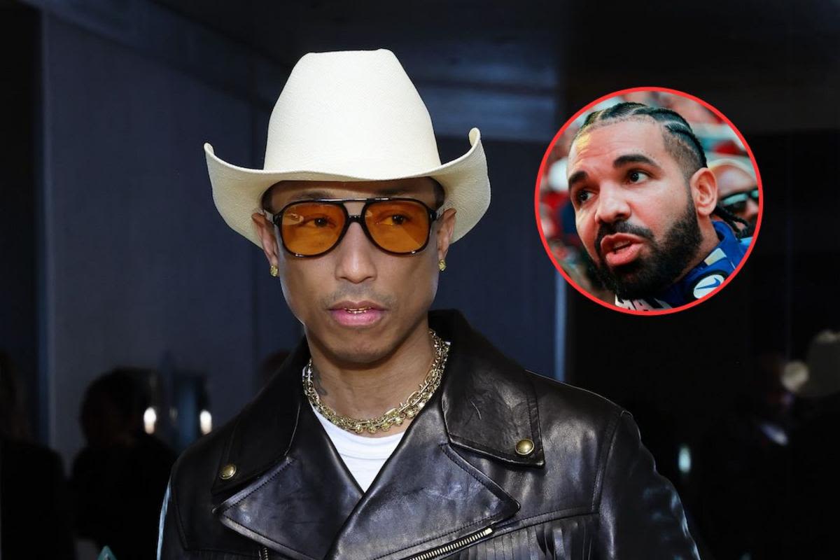 Pharrell Williams Possibly Disses Drake on New Track 'Double Life'