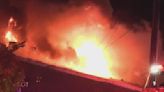 3-alarm fire burns Lake Chabot Public Market in Castro Valley