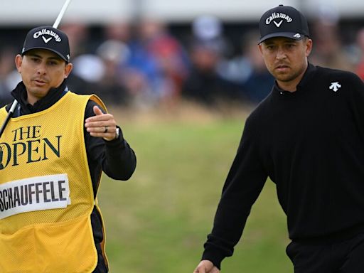 Open champ Xander Schauffele's brilliant reply to caddie after 'aggressive' chat