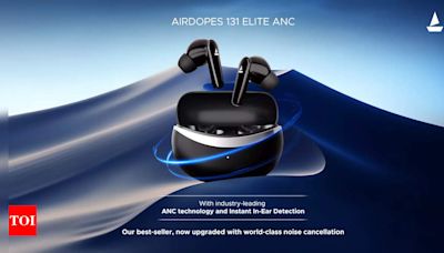 Boat launches Airdopes 131 Elite with active noise cancellation at Rs 1,499 - Times of India