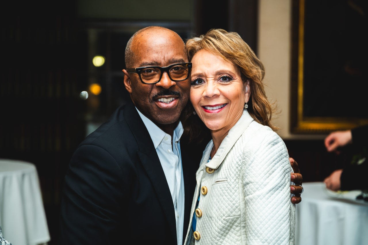 Actor Courtney B. Vance and Dr. Robin L. Smith Center Black Men's Mental Health In Their Book 'The Invisible...