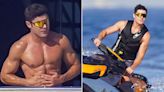 Zac Efron Shows Off His Ripped Body on Luxury Yacht Vacation in Saint-Tropez