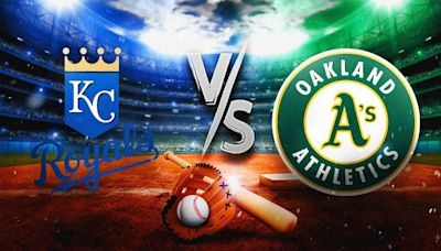 Royals vs. Athletics prediction, odds, pick - 6/20/2024