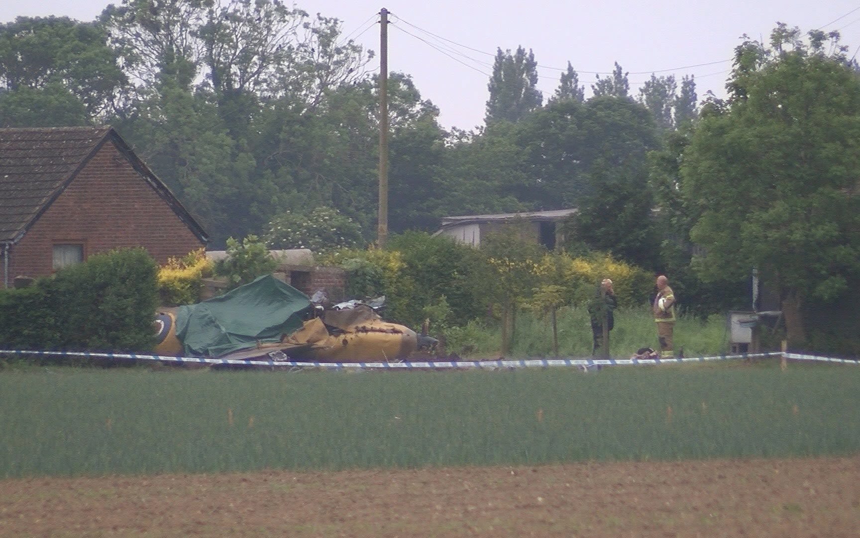 Spitfire in fatal crash was used in D-Day operation