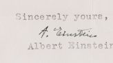 In 1946, a Wisconsin student wrote to Albert Einstein. Einstein's reply is now at auction