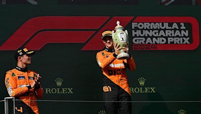 Hungarian GP: Oscar Piastri Wins His First F1 Race As McLaren's Lando Norris, Lewis Hamilton Take Podium - In Pics