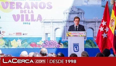 Almeida anima a "vivir los Veranos de la Villa" que cumplen 40 años "en plena forma y con el mismo entusiasmo"