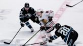 Seth Jones scores twice, including OT winner as Blackhawks rally past Sharks 5-4