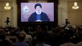 Hezbollah chief warns archenemy Israel against wider war with Lebanon