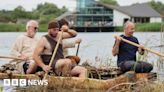 Replica Bronze Age boats launched at Stanwick Lakes