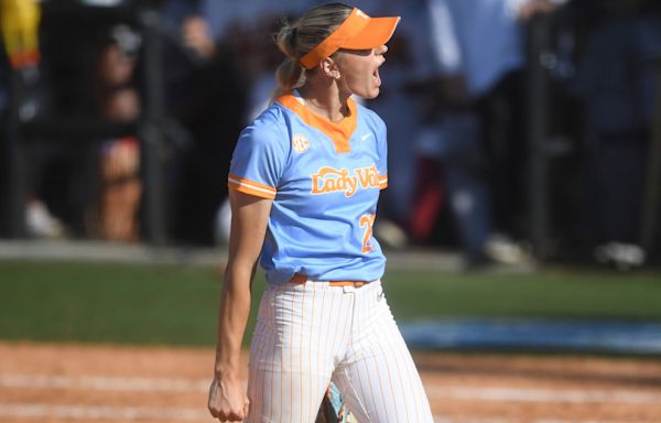 Karlyn Pickens gives Tennessee softball 'every opportunity' in 14-inning loss to Alabama in super regional