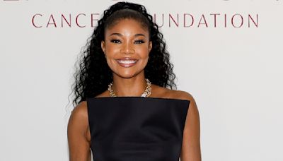 Gabrielle Union Puts Sultry Spin on Classic Little Black Dress for Living Beauty and Valentino Event