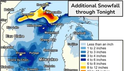 Snowfall Map Shows Biggest Impact in One State as Storm Rages On