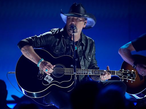 ACM Awards: Jason Aldean delivers moving tribute to Toby Keith, with Blake Shelton intro