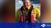 Driver who crashed car after suffering heart attack saved by RNLI volunteer