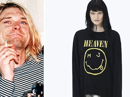 Nirvana and luxury fashion house Marc Jacobs settle lawsuit over smiley-face logo