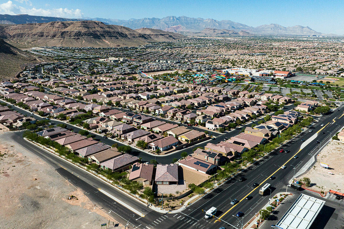 How fast is the southwest Las Vegas Valley growing?