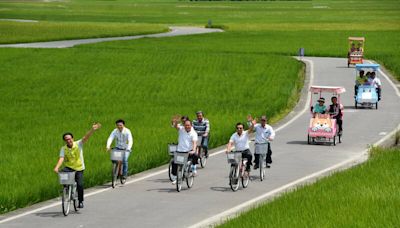 宜蘭三奇美徑彩繪稻田迎賓 接力59天夏遊冬山鄉