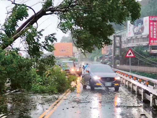 超強颱「格美」襲台 3死200傷 逾8500人疏散 全台停工停課