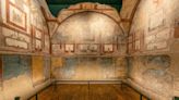 Las Termas de Caracalla de Roma desvelan los frescos de la "domus" de los dioses