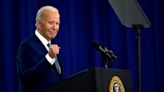 Biden puts Trump on trial in Florida over state's six-week abortion ban