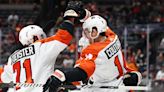 Hart's return delayed by illness, Flyers break slump in win over Ducks