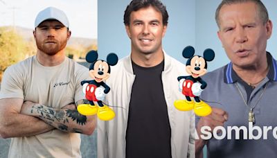 Canelo Álvarez, Checo Pérez y Julio César Chávez se unen para ofrecer proyecto de Mickey Mouse