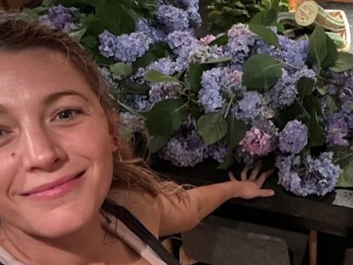 Blake Lively finds 'straight up peace' in flower arrangement hobby