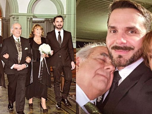 Carla y Álvaro Ballero llevaron a sus padres al altar en celebración de bodas de oro