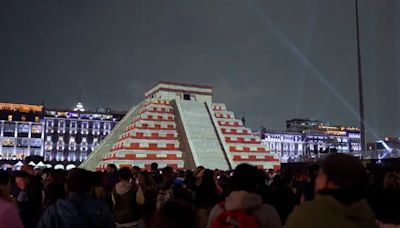 Pirámide de Kukulkán: hasta cuándo estará la réplica en el Zócalo de la CDMX