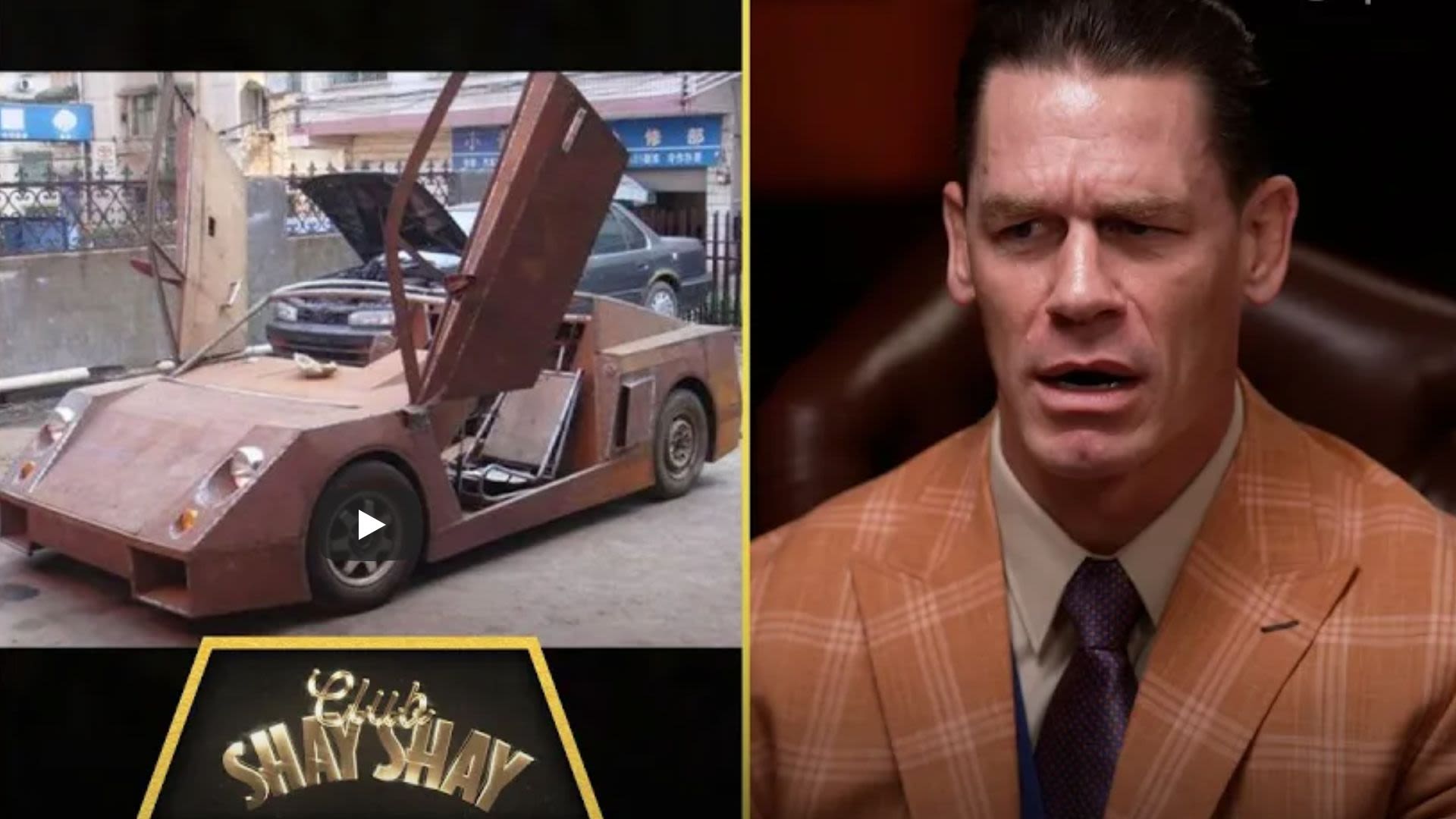 John Cena Finally Gets His Lamborghini Kit Car Running After 20 Years