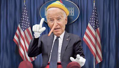 Biden tells a lie a minute during CNN interview