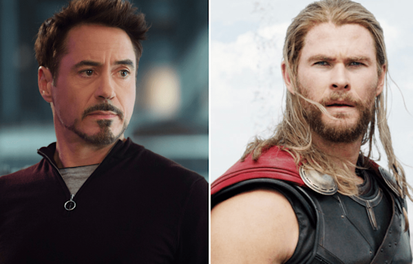 Robert Downey Jr. Rejects Chris Hemsworth’s Thor Criticism and Claim That Marvel Co-Stars Got Cooler Lines: He’s the ‘Most...