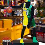 【神經玩具】現貨 NBA 球星 Rajon Rondo 湖人 & 塞爾提克 鐵製剪影擺飾 朗多 軟豆 非 PAUL