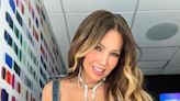 Thalía apuesta todo a la mezclilla con su último look de infarto