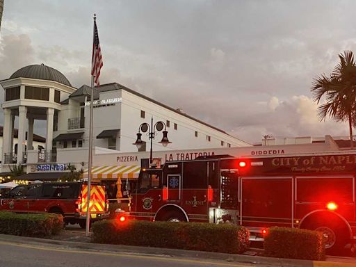 9 people injured from roof collapse at La Trattoria restaurant in Naples