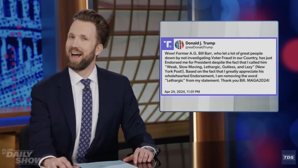 Jordan Klepper Declares Donald Trump ‘The King of Pettiness’