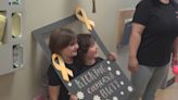 7-year-old girl beats cancer, shares special bell-ringing moment with her sister