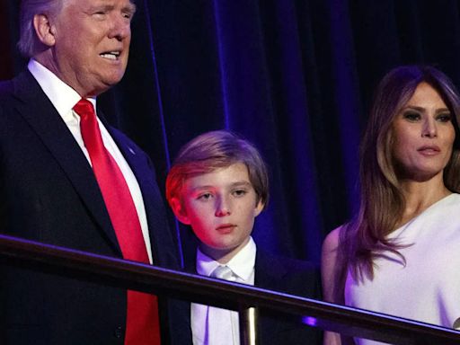 Donald Trump wanted more kids with Melania, but she was fine with one - Barron