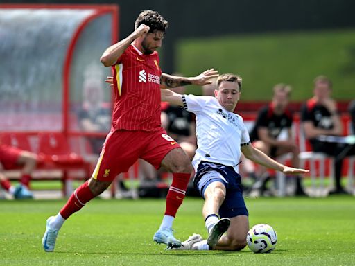 Mohamed Salah and Dominik Szoboszlai among starters as Liverpool lose to Preston in behind-closed-doors match