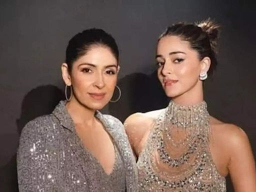 Ananya Panday reveals mom Bhavana's superstitions; Says, ' She puts two black dots behind my ear’ | Hindi Movie News - Times of India