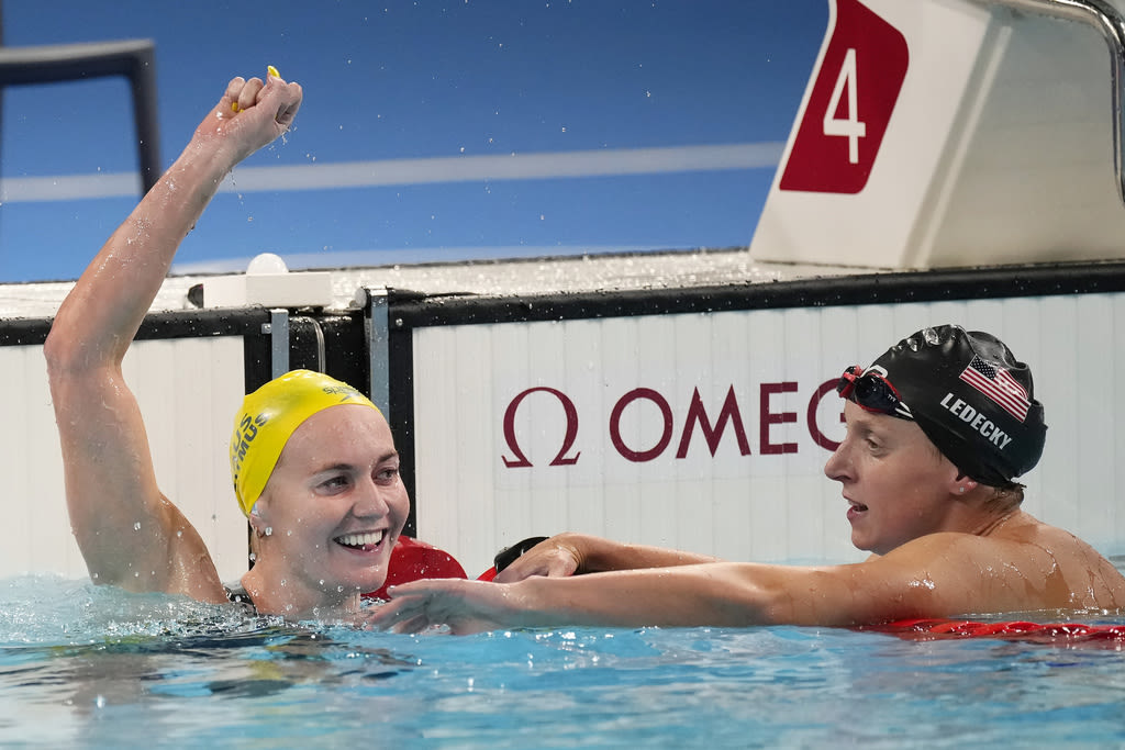 Women’s swimming: Titmus hands Ledecky another Olympic defeat, claiming gold in the 400 free