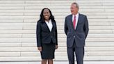 Ketanji Brown Jackson appears with John Roberts after Supreme Court investiture