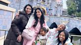 Vanessa Bryant, Daughters Celebrate Easter with Mickey and Minnie Mouse at Disneyland