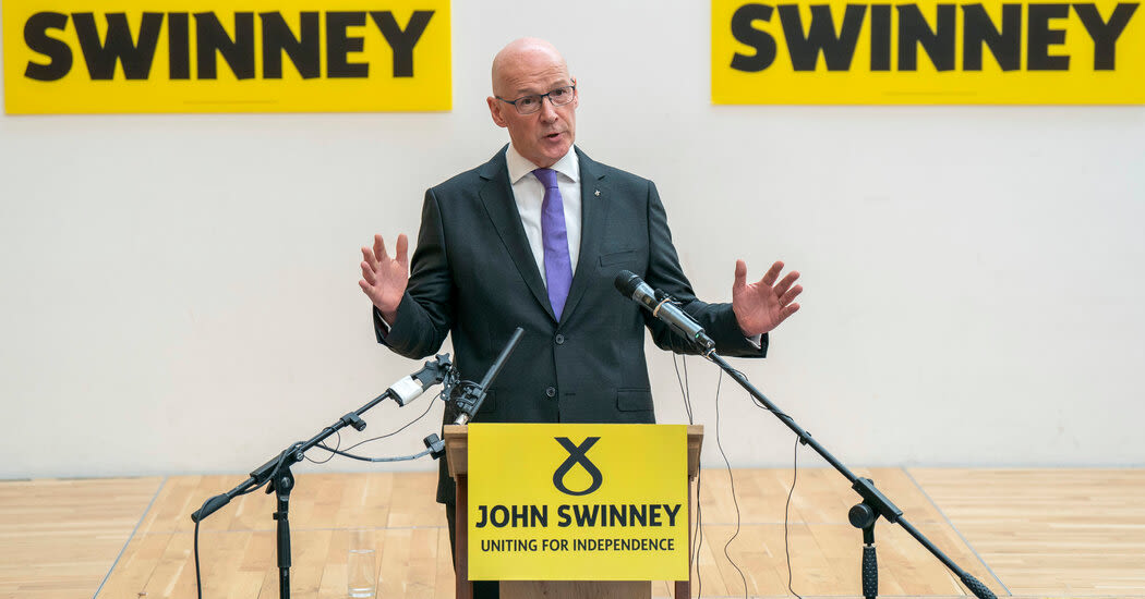 Scotland’s Governing S.N.P. Looks to a Stalwart After Its Leader Quits