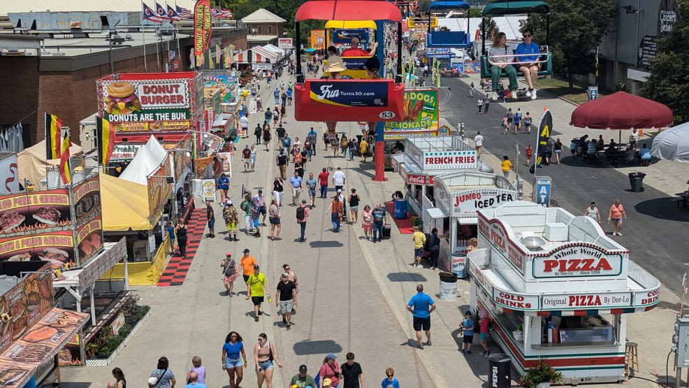 Beating the heat at the Ohio State Fair