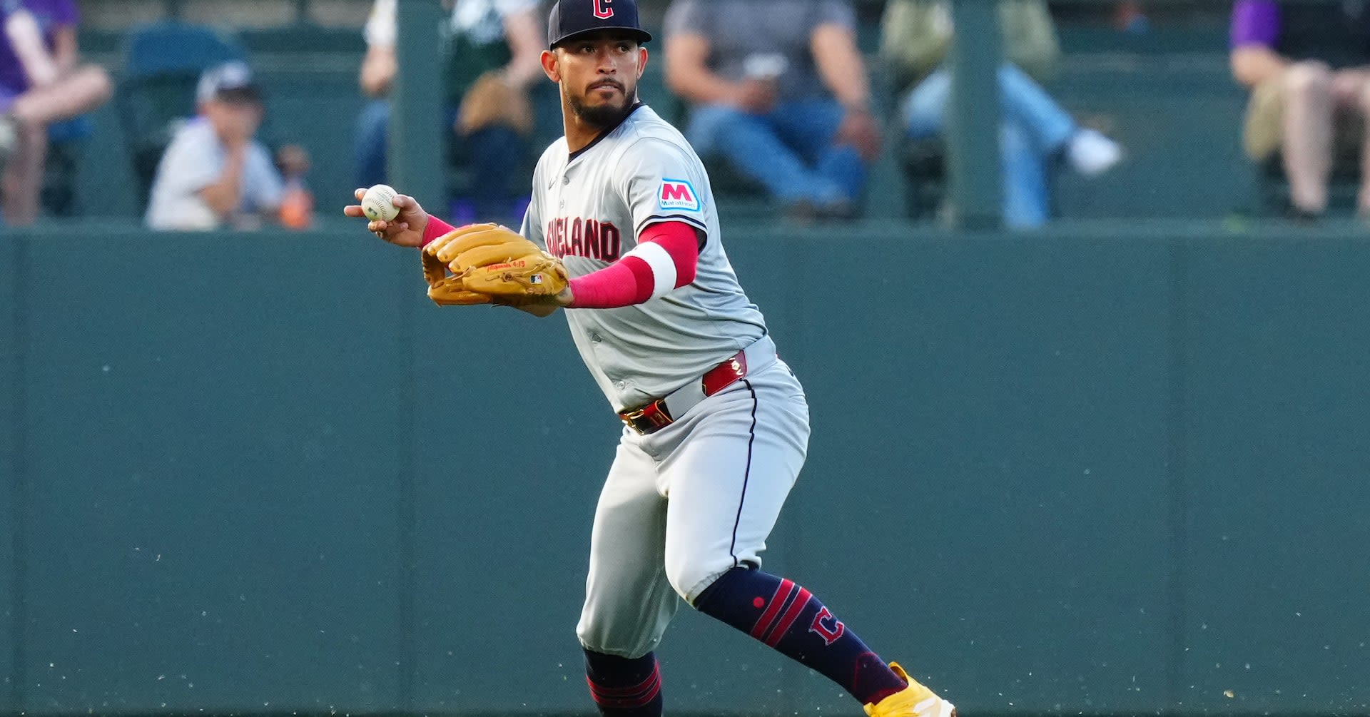 Rockies score six in second inning to top Guardians