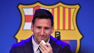 Napkin used by Barcelona to sign Lionel Messi fetches this much money in auction