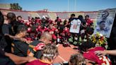 Panthers pay tribute: Game ball goes to parents of fallen Sac City College football player