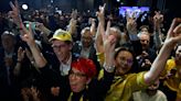 Polish opposition leader Tusk declares win after exit poll shows ruling conservatives lose majority